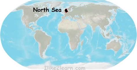 North Sea Map