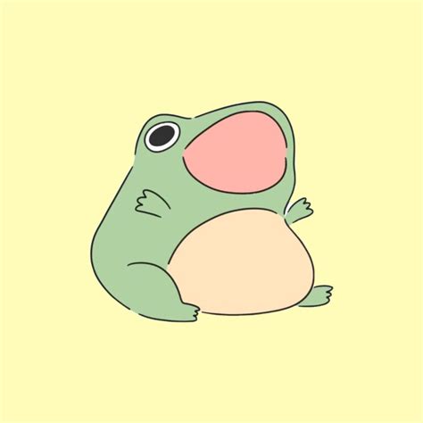 Cute frog | Frog drawing, Cute little drawings, Cute doodle art