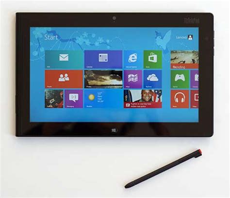 Lenovo ThinkPad Tablet 2 Review - Windows Tablet and Notebook Reviews by MobileTechReview