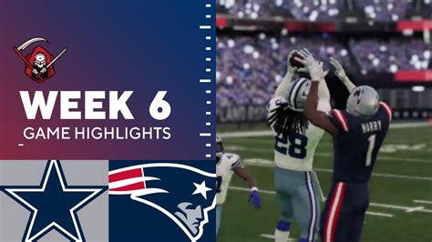 Cowboys vs Patriots Week 6 Highlights | UV Season 2 2021 - YouTube