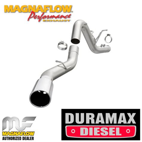 MAGNAFLOW 5" DPF Back Single Exhaust 2017-2019 GMC Sierra 2500 3500 6.6L Duramax | eBay