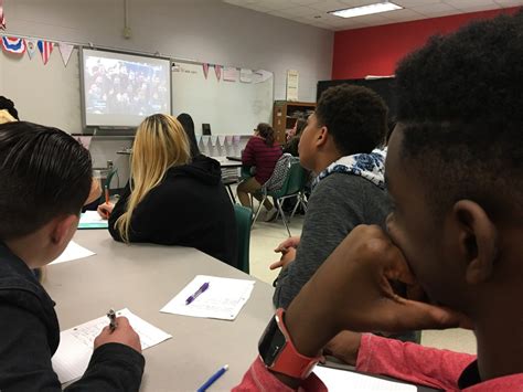 Inauguration becomes civics lesson for Hunters Creek Middle students