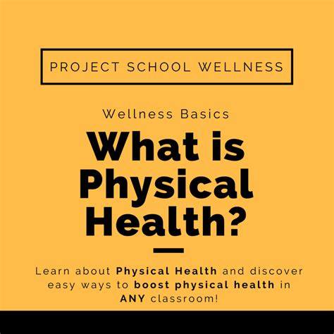 (Wellness Basics) What is Physical Health? - Project School Wellness