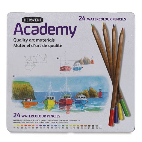 Derwent Academy Watercolor Pencils - Set of 24 | Michaels