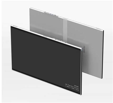 The Foldable Flexible OLED Display Serves as Photo Frame, Tablet ...