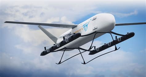 Radical Long-Range Cargo Drone Takes to the Sky, Can Recharge Its Batteries in Flight ...