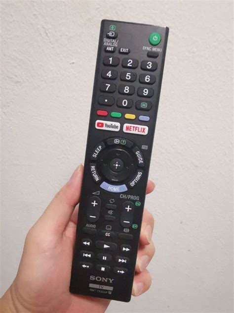 Sony Smart TV Remote Control, TV & Home Appliances, TV & Entertainment ...