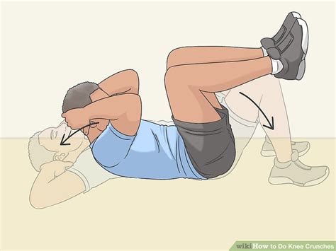 3 Easy Ways to Do Knee Crunches - wikiHow