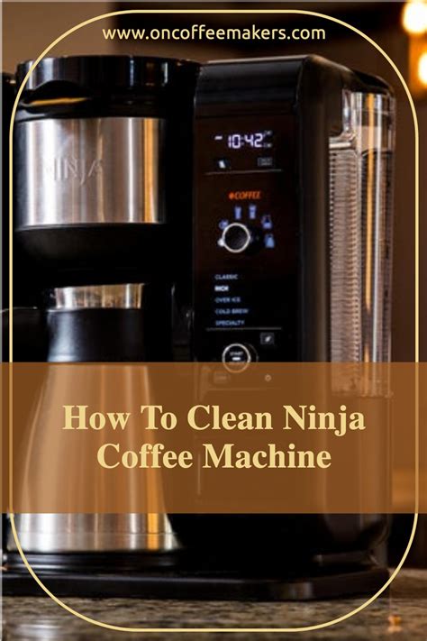 How To Clean Ninja Coffee Machine