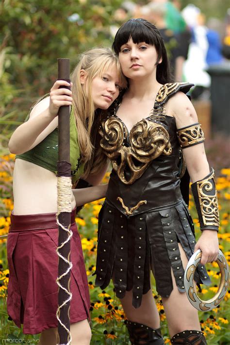 Xena and Gabrielle by Colicade on DeviantArt