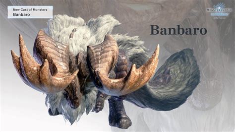 New Brute Wyvern Banbaro. : r/MonsterHunter