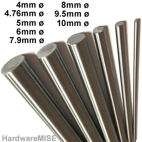 304 Rod Stainless Steel Shaft SS304 Round Bar 4mm 4.76mm 5mm 6mm 7.9mm ...