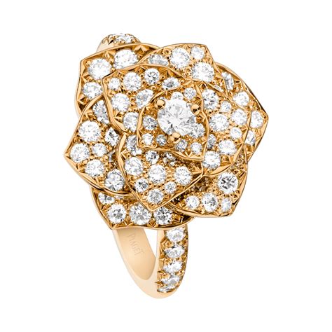 Piaget Rose Gold Diamond Ring G34UU700