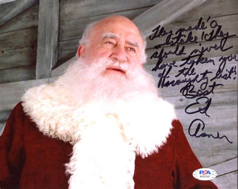 Ed Asner Signed "Elf" 8x10 Photo with Inscription (PSA COA) | Pristine ...