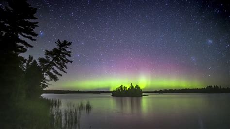 Northern Lights Minnesota - YouTube