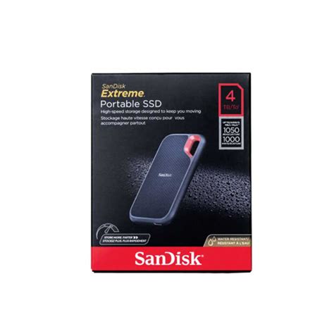 Sandisk E61 Extreme Portable SSD 4TB – Starlite