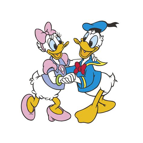 donald duck and daisy duck vector editorial 23450361 Vector Art at Vecteezy