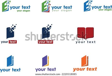 Online Magazine Newspaper Logos Designs Stock Vector (Royalty Free ...