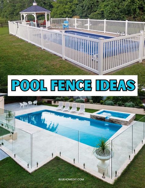 Stylish Pool Fence ideas (With Material Options Guide)