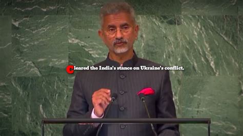 S. Jaishankar's speech in United Nation. #sjaishankar #unitednations #india #development - YouTube