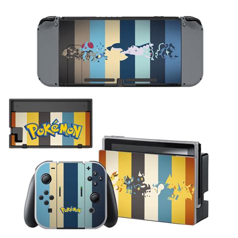 Pokemon Nintendo Switch Skin Sticker Decal Design 2 - ConsoleSkins.co