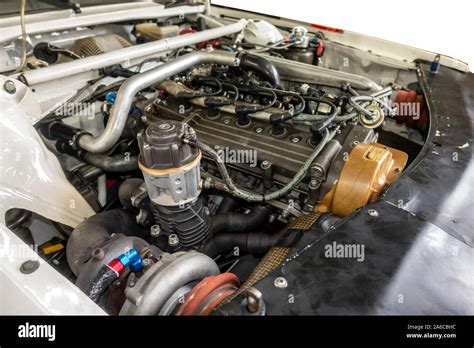 Audi Quattro S1 Rally Car Engine Stock Photo - Alamy