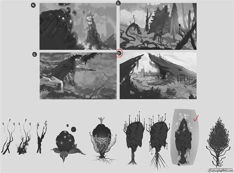 Environment Concept: The Overgrown Forest :: Behance