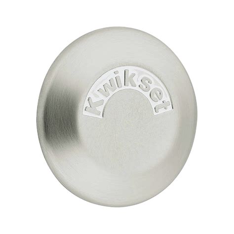 Kwikset 667 Satin Nickel Keyless Single Sided Deadbolt With Exterior Plate at Lowes.com