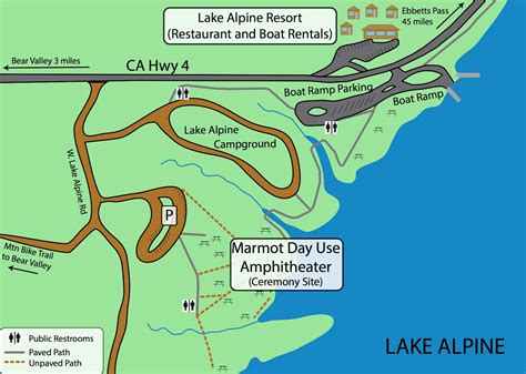 Alpine Ridge Campground Map