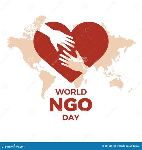 World NGO Day vector stock vector. Illustration of cooperation - 267505170