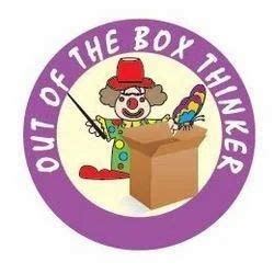 Out of The Box Thinker Reward Stickers at Rs 15/piece | Adhesive ...