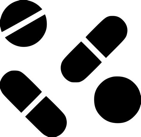 Drug Capsule Pill Medication Medicines Prescribe Svg Png Icon Free Download (#492259 ...