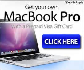 WIN A MACBOOK PRO ~ Win a free MacBook Pro