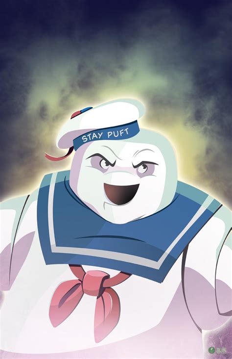 Mr. Stay Puft by AndrewJHarmon on deviantART