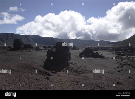 La Reunion volcano Stock Photo - Alamy