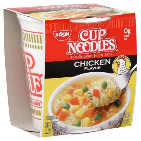 Nissin Cup Noodles Soup, Ramen Noodle, Chicken Flavor, 2.25 oz (64 g) | Shop Your Way: Online ...