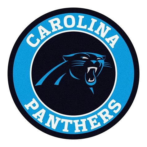 Carolina Panthers Circle Logo CUSTOMIZABLE Panthers Logo - Etsy Australia