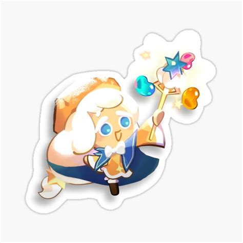 "Cream Puff Cookie" Sticker for Sale by mixslip | Redbubble