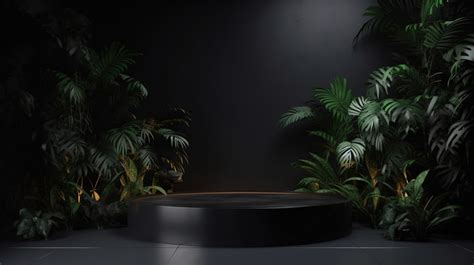 Plant Room Black With Plants And Palms Backgrounds | JPG Free Download ...