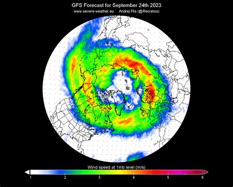 A Polar Vortex is starting to form in the Stratosphere over the North ...