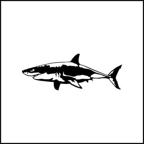 Shark Vinyl Decal/sticker for Laptop/car/truck/rv/motorhome/windows - Etsy