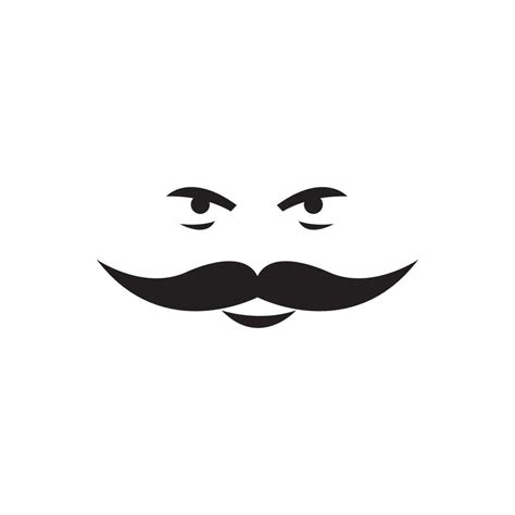 moustache icon logo vector design template 13162741 Vector Art at Vecteezy