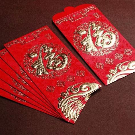 Red Envelope 1 PACK 6 pieces ampao/chinese envelope/Special Lucky Red Packet/Angpao/J01003 ...