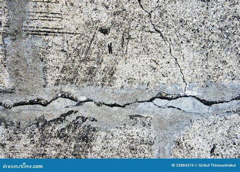 Broken Concrete Wall stock photo. Image of material, paper - 23884374