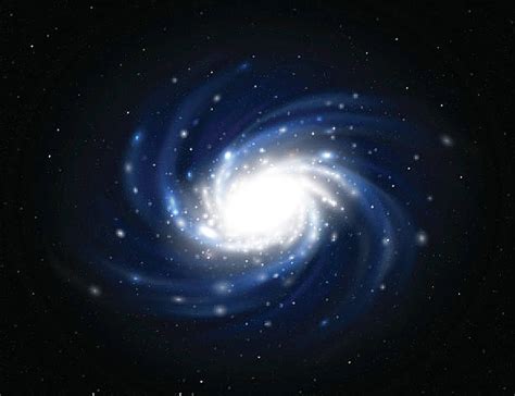 Milky Way Galaxy Cartoon