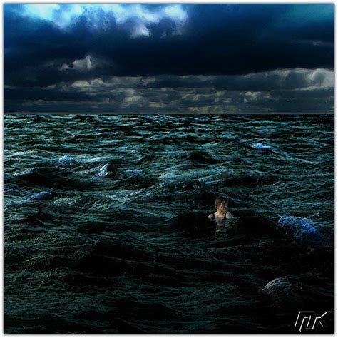 "Thalassophobia" by Mark W. Kramer - MWKDESIGNS | Scary ocean, Under the ocean, Ocean art