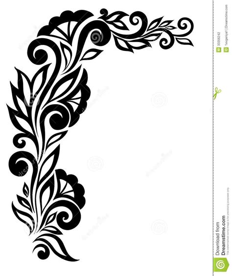 Designs Black And White Border