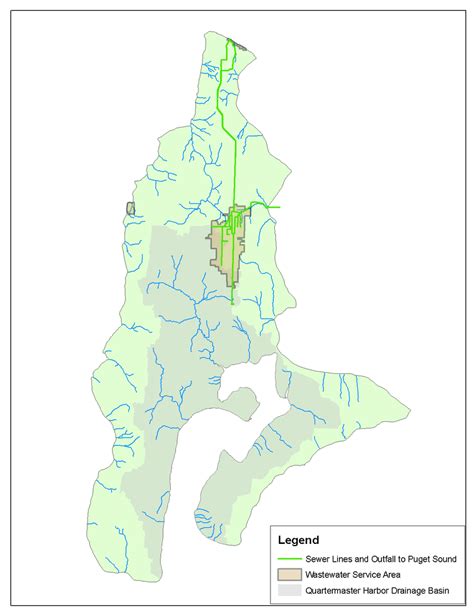 Map showing current service area for the Vashon Island Wastewater... | Download Scientific Diagram