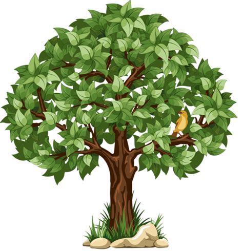 arbres - Page 2 | Tree art, Tree clipart, Tree painting