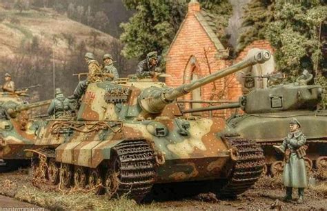 GERMAN TANK DIORAMA | Military diorama, Military modelling, German tanks